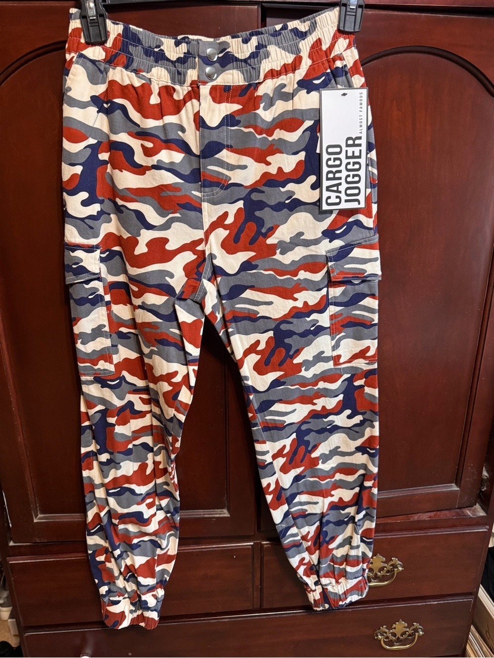 Almost Famous Cargo Joggers – Size Medium New with tags!